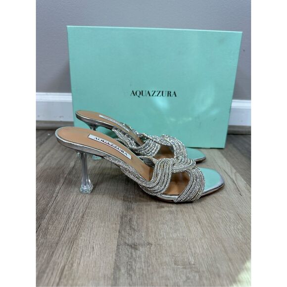 Aquazzura Gatsby Mule 75 Size 38 (8) $1,315 - Picture 6 of 11